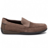 GEOX Mocasines Delrick Marron