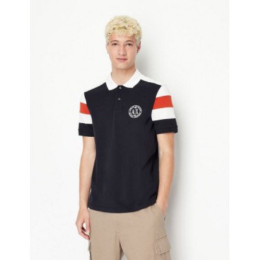 Polo D.navy/rooibos T./of  ARMANI EXCHANGE