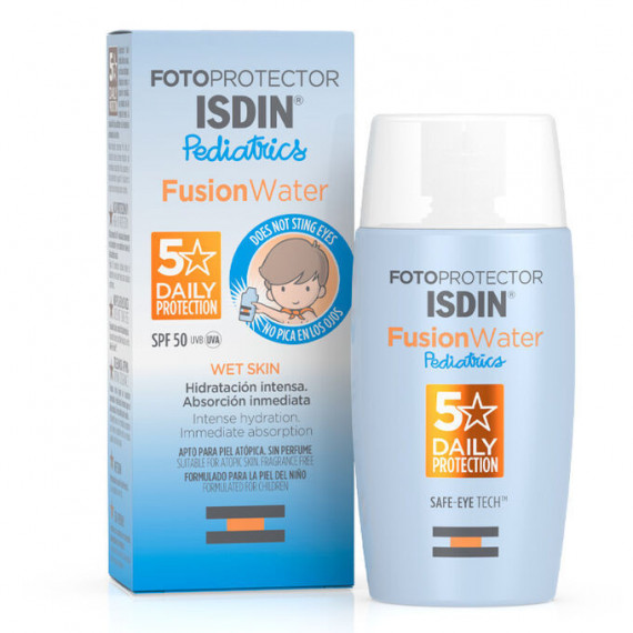 ISDIN Pediatrics Fusion Water Spf 50 Wet Skin 50ML
