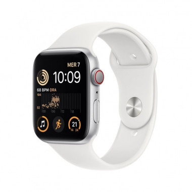 Apple Watch Se 2ndGEN GPS + Cellulaire 44MM Argent (MNQ23TY/A) APPLE