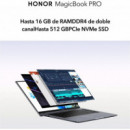 HONOR Portátil Magicbook Pro 16.1" Fullhd 16GB 512GB Ssd