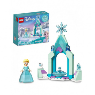 LEGO 43199 Patio del Castillo de Elsa