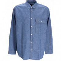 ARMANI EXCHANGE - Camisa Azul Hombre - 6LZCG1Z1W3Z/1500