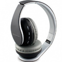 CONCEPTRONIC Auriculares Headset BLUETOOTH Parris con Funcion Manos Libres Radio Reproduce desde Microsd Negro