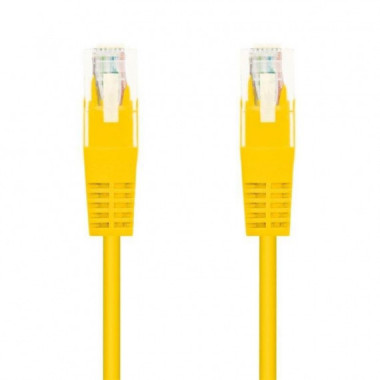 Cable de Red CAT.6 Utp 0.25M NANOCABLE Yellow