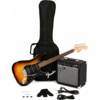 FENDER 037-1823-632 Pack Guitarra Electrica Squier Ampl 10W Sbs