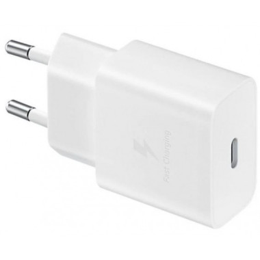 SAMSUNG USB TYPE C WALL CHARGER WHITE MAX 15W