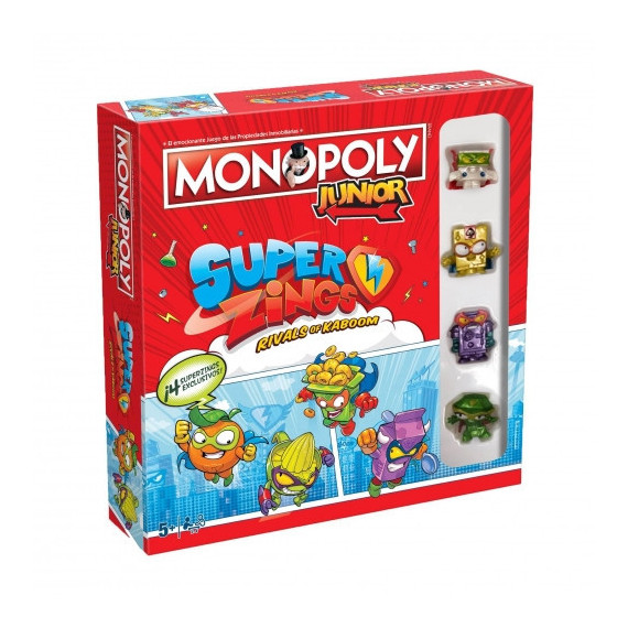Monopoly Junior Superzings  HASBRO IBERIA, S,L,U,