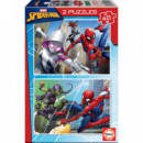 Puzzle 2X48 Spiderman  EDUCA-BORRAS