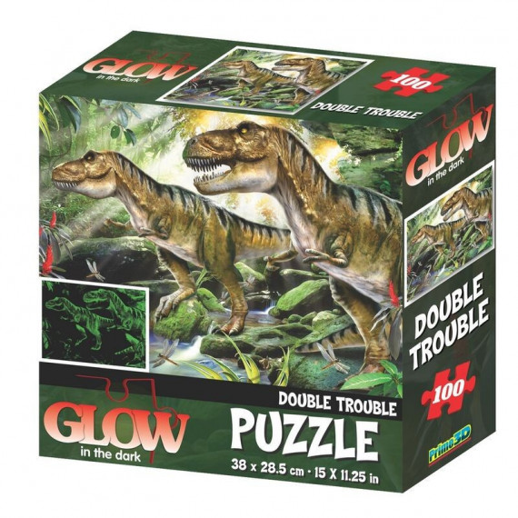 Puzzle 100 Piezas Howard Robinson Brillo en Oscuridad  PRIME 3D