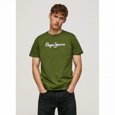 T-shirt vert Pepe Jeans eggo