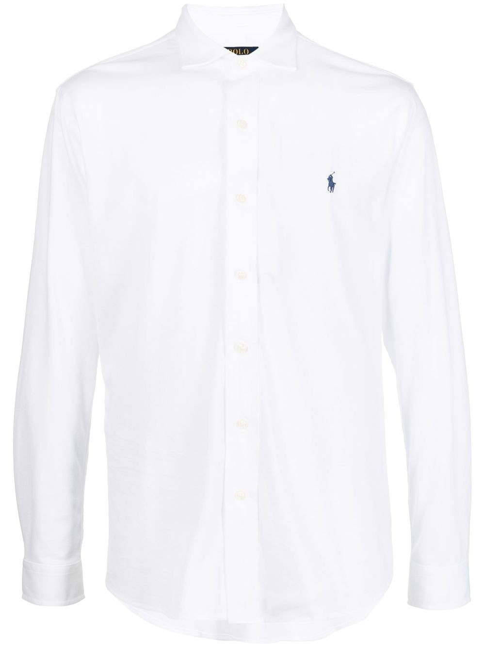 perfil Comerciante itinerante Falsificación Polo RALPH LAUREN - Camisa Blanca Logo en Parte Superior Izquierda Hombre -  710867107001/WHITE - Guanxe Atlantic Marketplace