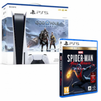 Playstation 5 Consola BLU-RAY Edition God Of War Ragnarok + Spider-man Miles Morales  SONY