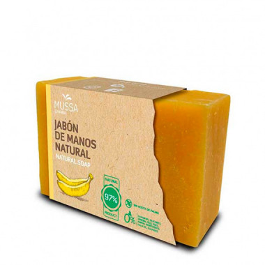 Sabonete de Banana Natural Artesanal MUSSA CANÁRIA