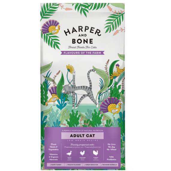 Hb Cat Ad. Flavours Farm 5 Kg  HARPER & BONE