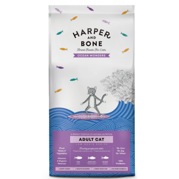 Hb Cat Ad. Ocean Wonders 2 Kg  HARPER & BONE