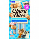 CHURU Bites Atun/vieira 3X10 Gr