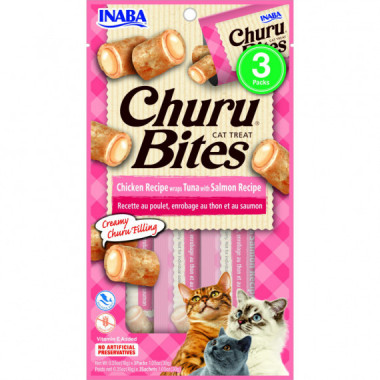 CHURU Bites Atun/salmon 3X10 Gr