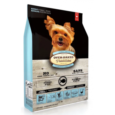 Obt Dog Ad. Small Breed Pescado 2.27 Kg  OVEN BAKED TRADITION