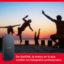 SANDISK Portable Ssd Portátil 2TB USB 3.2 Tipo-c 520 Mb/s