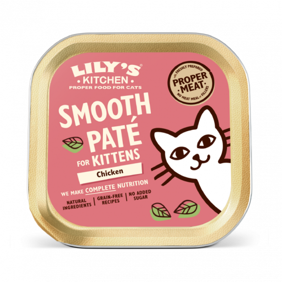 Lilys Cat Kitten Pate 85 Gr  LILY'S KITCHEN