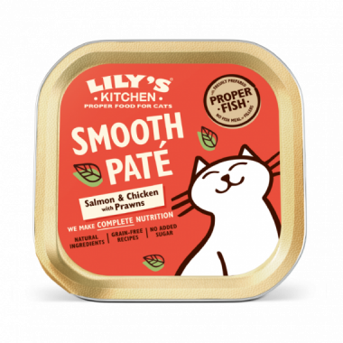 Lilys Cat Ad. Pate Pate Salmon/chicken/shrimp 8 LILY'S KITCHEN