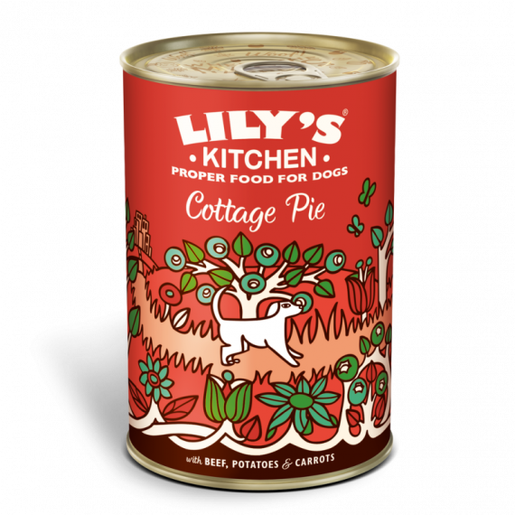 Lilys Dog Cottage Pie 400 Gr  LILY'S KITCHEN