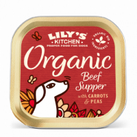 Lilys Dog Organic Beef Supper 150 Gr  LILY'S KITCHEN