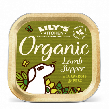 Lilys Dog Organic Lamb Supper 150 Gr LILY'S KITCHEN