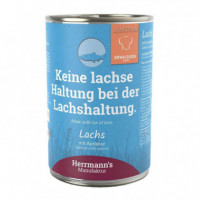Herrmanns Dog Ad. Lata Salm/albar 400GR  HERRMANN'S
