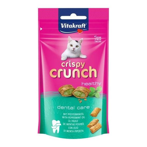 VITAKRAFT Cat Crispy Crunch Dental 60 Gr