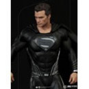 Figura Superman Traje Negro (liga de la Justicia) Zack Snyder's Justice League  IRON STUDIOS