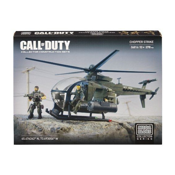 Call Of Duty Chopper Strike Mega Blocks  BLADE