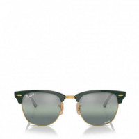 Gafas de Sol Clubmaster Chromance 0RB3016  Green/dark Green Mirr  RAY-BAN