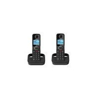 ALCATEL Telefono Inalambrico Dect F860 Duo Negro