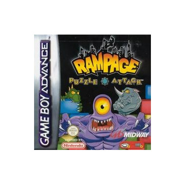 Rampage Puzzle Attack Game Boy Advance  VIRGIN
