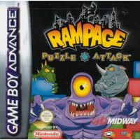 Rampage Puzzle Attack Game Boy Advance  VIRGIN