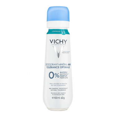VICHY Desodorizante Mineral de Tolerância Óptima 48H
