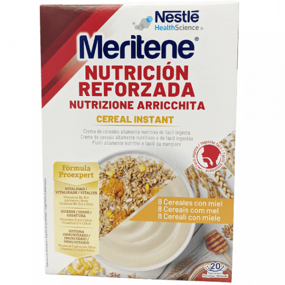 Nestle MERITENE Cereal 8 Cereales con Miel