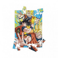 Puzzle Lenticular Dragon Ball Z Goku Saiyan 100 Piezas  SD TOYS MERCHANDISING