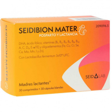 Seidibion Mater 30 Comprimidos + 30 Capsulas Bla  SEID LAB
