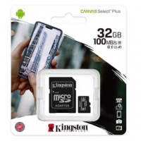 KINGSTON Canvas Select Plus Microsdhc 32GB CLASS10 Uhs-i A1 100MB/S
