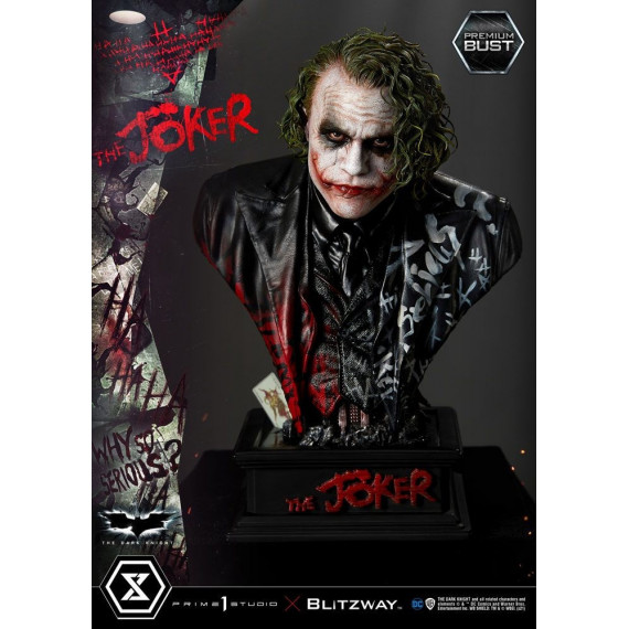 Busto The Joker The Dark Knight  Premium  BLITZWAY