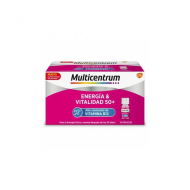 Multicentrum Energia &amp; Vitalidad 50+ 15 Garrafas GSK CH