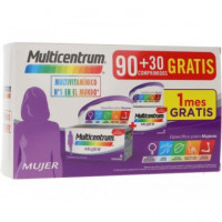 Multicentrum Mujer 90 + 30 Comprimidos Pack Prom  GSK CH
