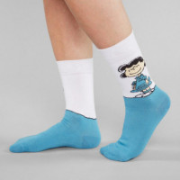 DEDICATED Ropa Interior Calcetines Sigtuna Lucy Light Blue