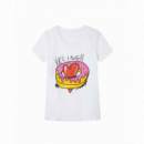 Camisetas Mujer Camiseta Algodón Orgánico Corazón KLING