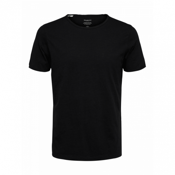 SELECTED Camisetas Hombre Camiseta Morgan Black
