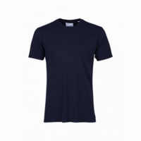Camisetas Hombre Camiseta COLORFUL STANDARD de Algodón Orgánico Azul