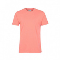 COLORFUL STANDARD Camisetas Hombre Camiseta Orgánica Bright Coral